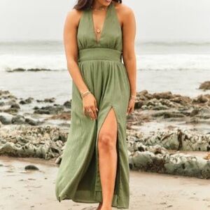 nwot abercrombie maxi dress